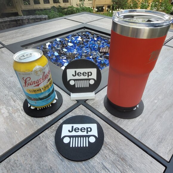 Jeep Coasters (Set of 4) - 3D Printed - Picture 2 of 2